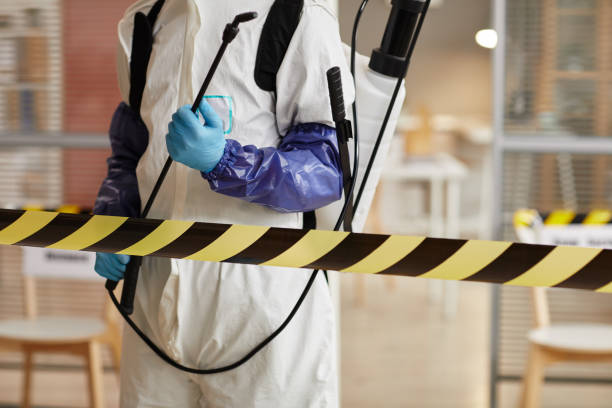 Professional Infectious Disease Decontamination technician working in Kimberton, PA